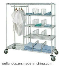 NSF Wire Metro Shelving for Hospital and Drugstore (HD185463A5C)